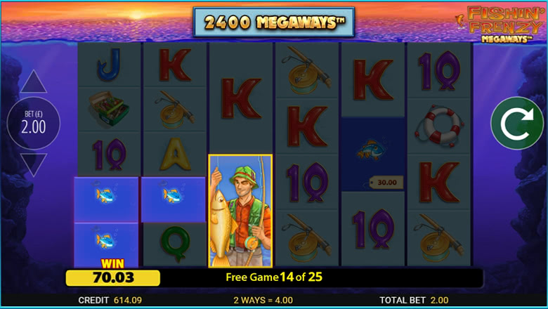 Fishin Frenzy Megaways Screenshot